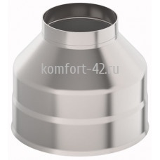 Оголовок без зонта, ф 200x270, AISI 321/430,1мм/0,5мм